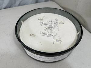 New Large 5 Wick Emulsion Citronella Candle