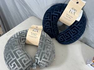2 New Memory Foam Neck Pillows