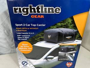 Brand New Rightline 2 Wateroproof Car Top Carrier