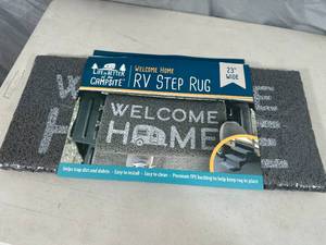 New Welcome Home RV  Camper Step Rug