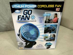 New Go Fan Rechargeable Cordless Fan