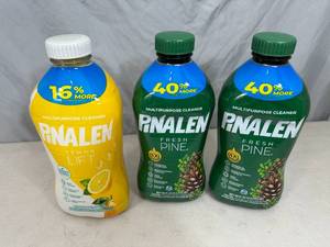 3 New 56 oz Bottles of Pinalen Multi-Purpose Cleaner