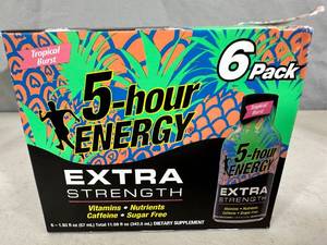 New 6 Pack of 5 Hour Energy Shots