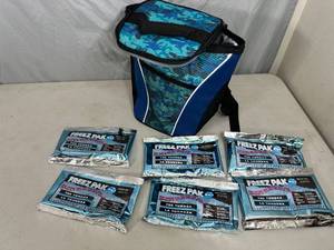New Backpack Cooler and 6 Freez Packs