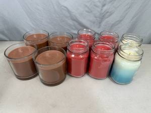 10 New Soy Blend Candles