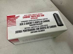 New Milwaukee Carbide Tooth Hole Saw 2