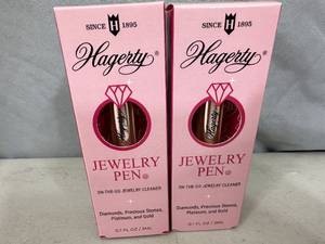 2 New Hagerty Jewelry Cleaning Pens