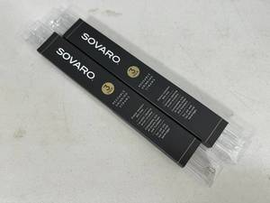 2 New Sets of Sovaro Reusable Straws with Cleaning Brushes
