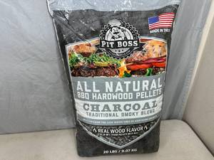 New 20 lb Bag of Pit Boss BBQ Hardwood Pellets