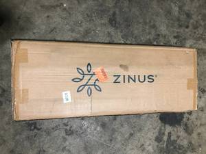 lot 13 image: Zinus SmartBase Compack Queen Metal Bed Frame Customer Returns See Pictures