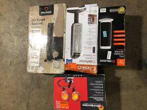 lot 35 image: Lot of Assorted  Heaters Various Models and Conditions Customer Returns See Pictures