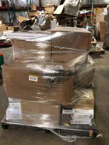 lot 50 image: Pallet of Assorted Mixed Flooring Various Models and Conditions Customer Returns See Pictures
