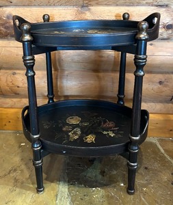 Regency Chinoiserie Serving Cart