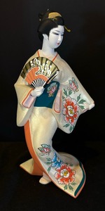 Limited Edition Peony Maiden of Summer and Winter Song Maiden Figurines