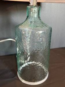 Textured Glass Decorative Table Lamp