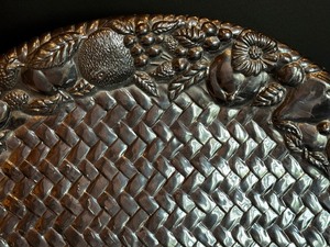 Huge Lenox Pewter Serving Tray