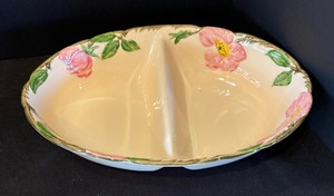 Vintage Franciscan Serving Pieces including Vintage Franciscan Covered Butter Dish