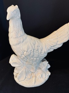 White William Sonoma Pheasant Decorative Pheasant Figurine