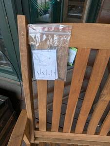 Acacia Wood Rocking Chair