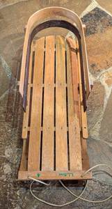 Vintage L. L. Bean Wood Sled