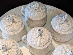 Mottahedeh Pot De Crme Set