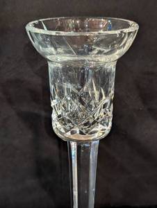 Small Waterford Crystal Candleholders
