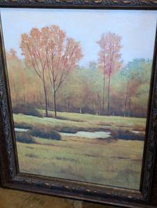 Framed Scenic Print Painting