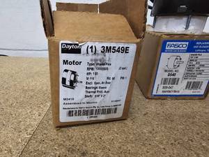 lot 37 image: 3 replacement motors