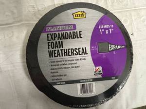Expandable Foam Weather Seal