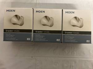 3 Moen Graeden Robe Hooks