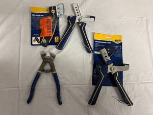 Grout Saw, Tile Nipper, and 2 Pro Installation Pliers