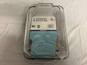 Anchor Hocking 2pc Oven Baking Set