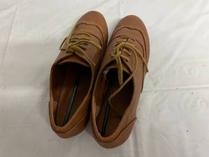 Ollio Womens Brown Oxfords - Size 10