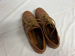 Ollio Womens Brown Oxfords - Size 10