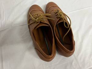 Ollio Womens Brown Oxfords - Size 9