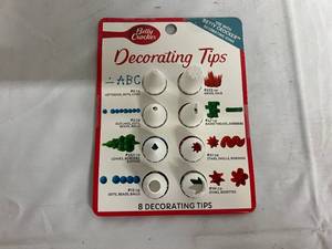 6 Sets of Betty Crocker Cake Decoratiing Tips