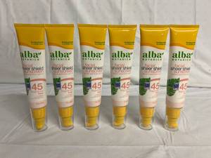 6 Bottles of Alba Botanica Facial Sheer Shield Sunscreen