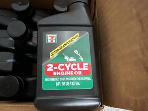 12 - 8oz Bottles of 2-Cycle Engine Oil