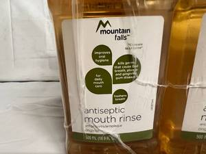 12 Bottles of Moutain Falls Antiseptic Mouth Rinse