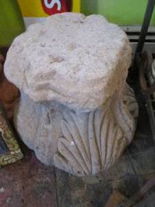 lot 249 image: Super Heavy cement outdoor pedestal...