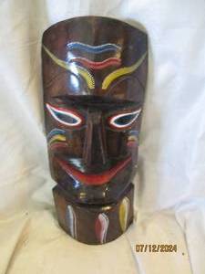 lot 530 image: Hand carved wood mask