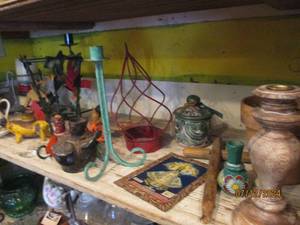 lot 551 image: Huge Mexican heritage home decor lot