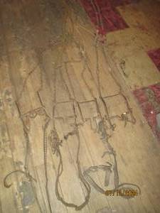 lot 574 image: Horse bits with reigns...