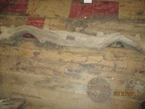 lot 575 image: Mesquite wood ox yoke...
