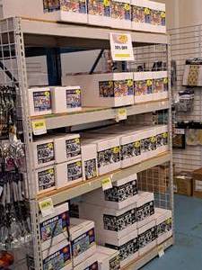 lot 21 image: Industrial Wood-Shelf  Metal Shelving Unit 4-shelf 24-12x74x84