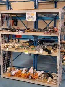 lot 23 image: Industrial Wood-Shelf  Metal Shelving Unit 4-shelf 24-12x74x84