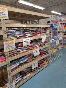 lot 70 image: Industrial Wood-Shelf  Metal Shelving Unit 6-shelf 2x6x7