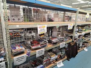 lot 72 image: Industrial Wood-Shelf  Metal Shelving Unit 4-shelf 2x8x7