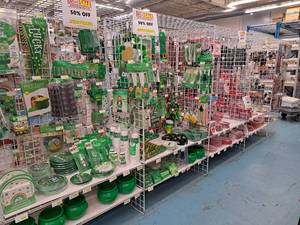lot 114 image: Grid Panel Shelving Section 4-section without Back Grids 25x197x84