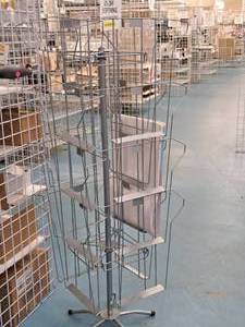 lot 156 image: Rotating Display Rack 22x22x80
